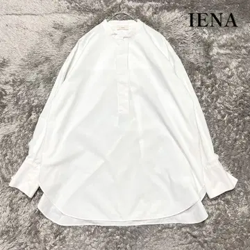 IENA 풀오버 스탠드 카라 셔츠 오버 사이즈 프리 사이즈 새상품급