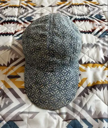 80년대 90년대 L.L.Bean 롱 빌 네이비 나염 일본풍 패턴
