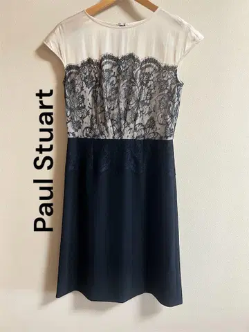 Paul Stuart 폴 스튜어트 반팔 무릎 기장 원피스 6