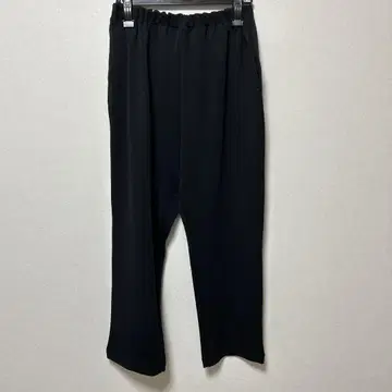 mizuiro ind 블랙 이지 팬츠 M