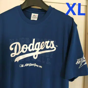 신상품 MLB 다저스 신상 LA 메쉬 반팔 티셔츠 XL 파랑