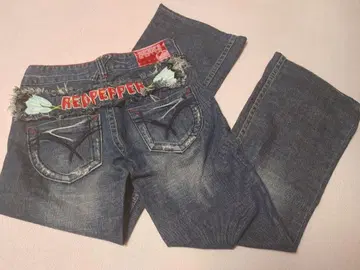 새상품급 RED PEPPER 데님 하의 size:25