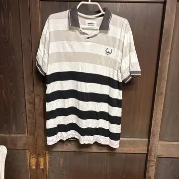 켄치 스트라이프 피케 셔츠 M