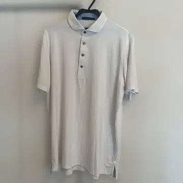 GREYSON 화이트 피케 셔츠 L 사이즈