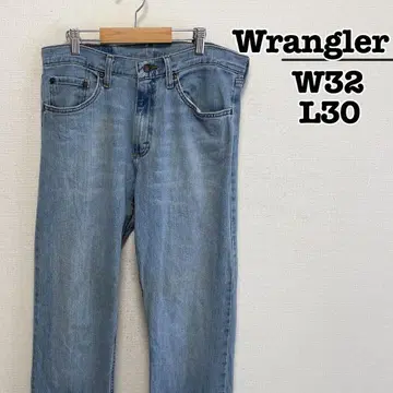 Wrangler 청바지 데님 라이트 블루 W32 L30 니카라과산