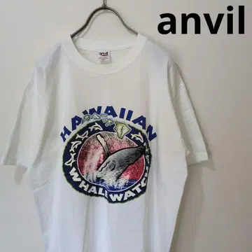 anvil 하와이 티셔츠 고래 HAWAII