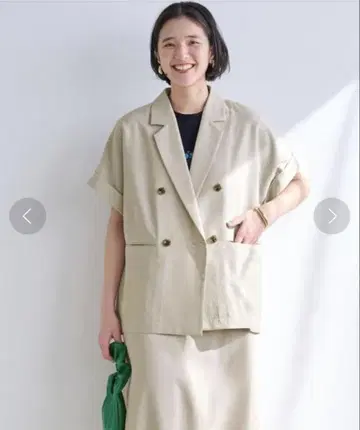 그린 라벨 릴랙싱 아이스 프렌치 슬리브 셔츠 자켓