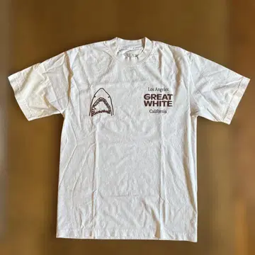 LA 로스앤젤레스 GREAT WHITE 카페 레스토랑 티셔츠