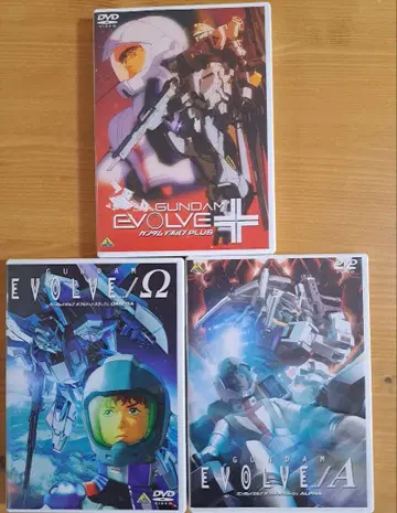 Gundam Evolve DVD 3장 세트