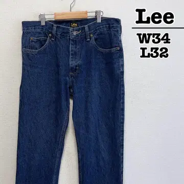 Lee 레귤러 핏 데님 팬츠 블루 파랑 W34 L32 멕시코제