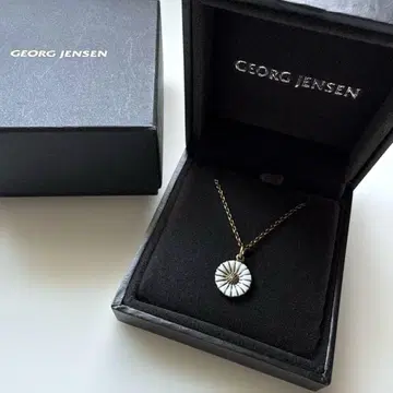 Georg Jensen 데이지 펜던트 목걸이