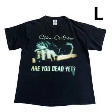 2005 Delta Children Of Bodom 티셔츠 L 블랙