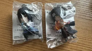 NARUTO 나루토 질풍전 피규어 키링 전 2종 이타치 사스케