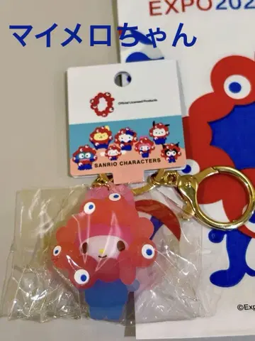 만박 밋쿳밋쿳 입체 마스코트 클리어 컬러 키링 마이멜로디