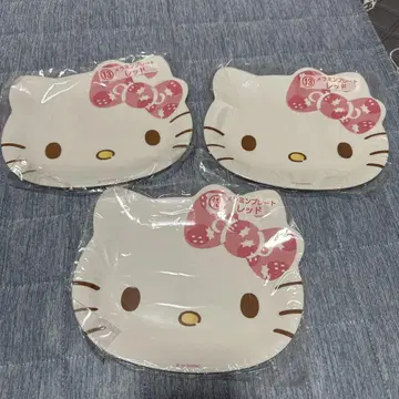 헬로키티 멜라민 플레이트 제일복권 산리오 복권