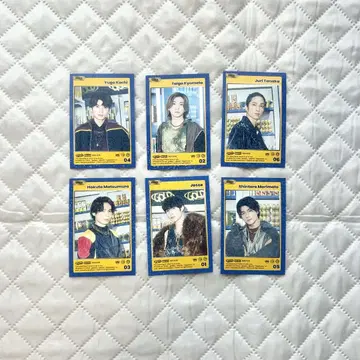 SixTONES GOLD 혜택 트레이딩 카드