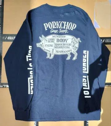 포크찹 PORKCHOP 롱 T