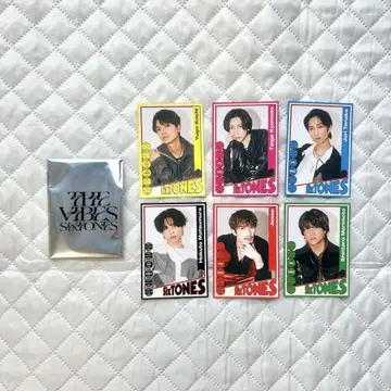 SixTONES VVS 혜택 트레이딩 카드