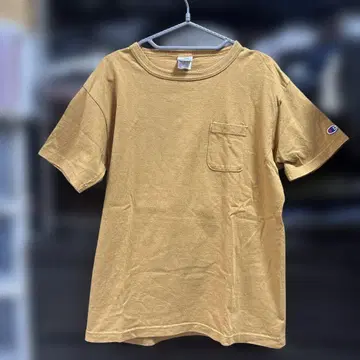 Champion MADE IN USA T1011 브라운 티셔츠 M