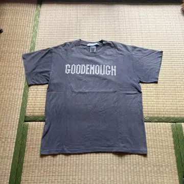 00s GOODENOUGH UK 펄 로고 프린트 반팔 티셔츠 우라하라