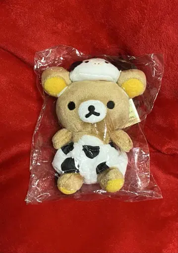 리락쿠마 외출 봉제 인형 키링 언제나 함께 소