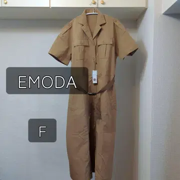 미사용 새상품 택 포함 EMODA 에모다 반팔 셔츠 원피스 F