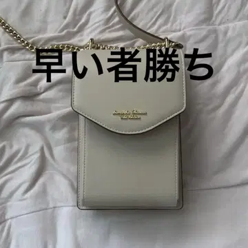 Samantha Thavasa 스마트폰 숄더백 라이트 그레이