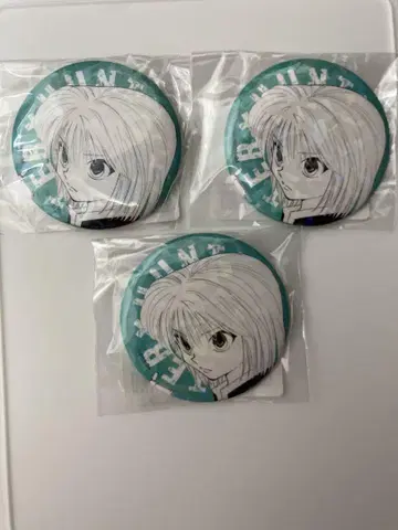 헌터헌터 크라피카 올스타 캔뱃지 3개 세트
