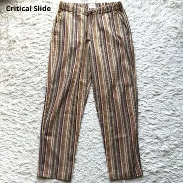 Critical Slide 크리티컬 슬라이드 스트라이프 슬랙스 30
