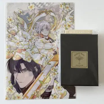 새상품 D.Gray-man 원화전 씰링 스탬프 클리어 파일