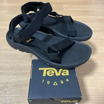 테바 HURRICANE 4 1093379 BLK 남성용 샌들 TEVA