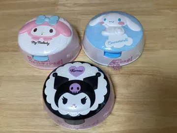 산리오 물티슈 3개