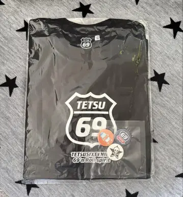 TETSU69 티셔츠 블랙 미개봉 tetsuya 락크