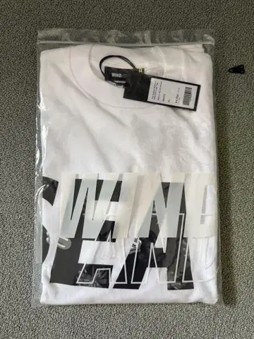 WIND AND SEA 화이트 티셔츠 XL