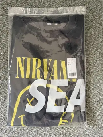 윈드앤씨 NIRVANA 스마일리 페이스 티셔츠 XL