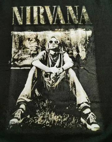 NIRVANA 너바나 밴딩 티셔츠 L 사이즈