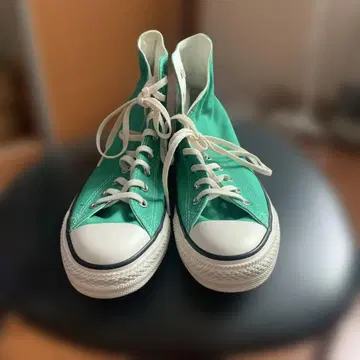 ALL STAR 터콰이즈 하이컷 스니커즈