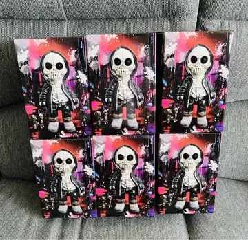 Street Skull 피규어 6종 세트