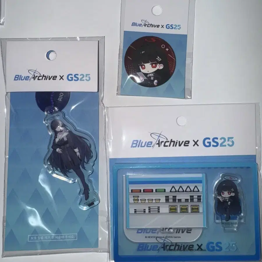 GS25 ブルーアーカイブ 4点セット リオ GS25 ブルーアーカイブ 4点セット リオ - メルカリ