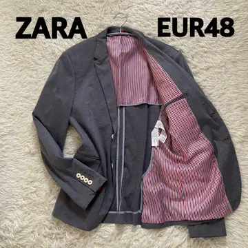 자라 그레이 테일러드 자켓 EUR48