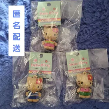 3종 일광화상 시리즈 헬로키티 PVC 마스코트 참 키링