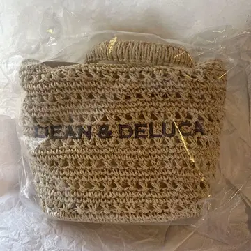 DEAN & DELUCA 크로셰 바스켓 S 내추럴 빔즈