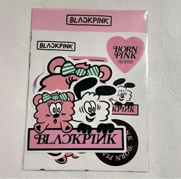 BLACKPINK BORN PINK Verdy 스티커 세트