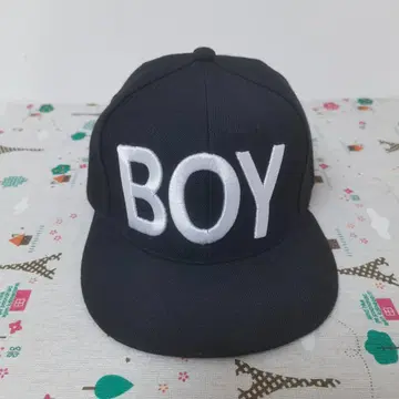 캡 BOY 블랙