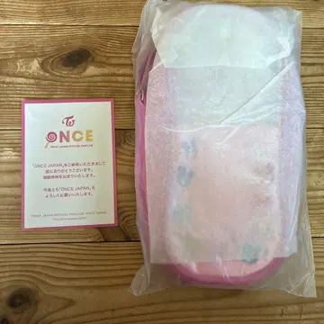 TWICE once japan 계속 혜택 회원 응원봉 파우치 미개봉
