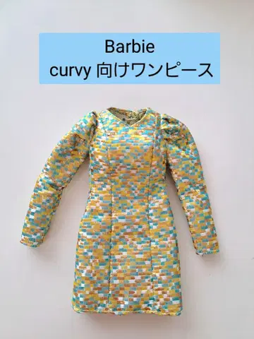 Barbie curvy look mini 원피스