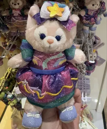 사진의 아이, 리나벨 20주년 봉제 인형 키체인 홍콩 디즈니 최신