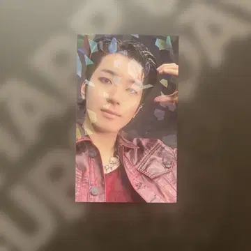 SEVENTEEN 원우 트레이딩 카드 유니버셜 라키드로