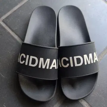 ACIDMAN 블랙 러버 샌들