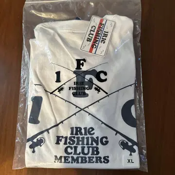 IRIE FISHING CLUB 티셔츠 XL 화이트 멤버 한정판